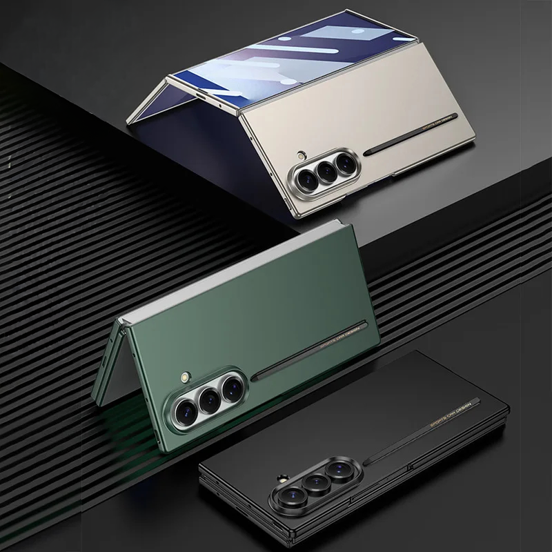 TriFold Armor Glass Case with Hinge Protection