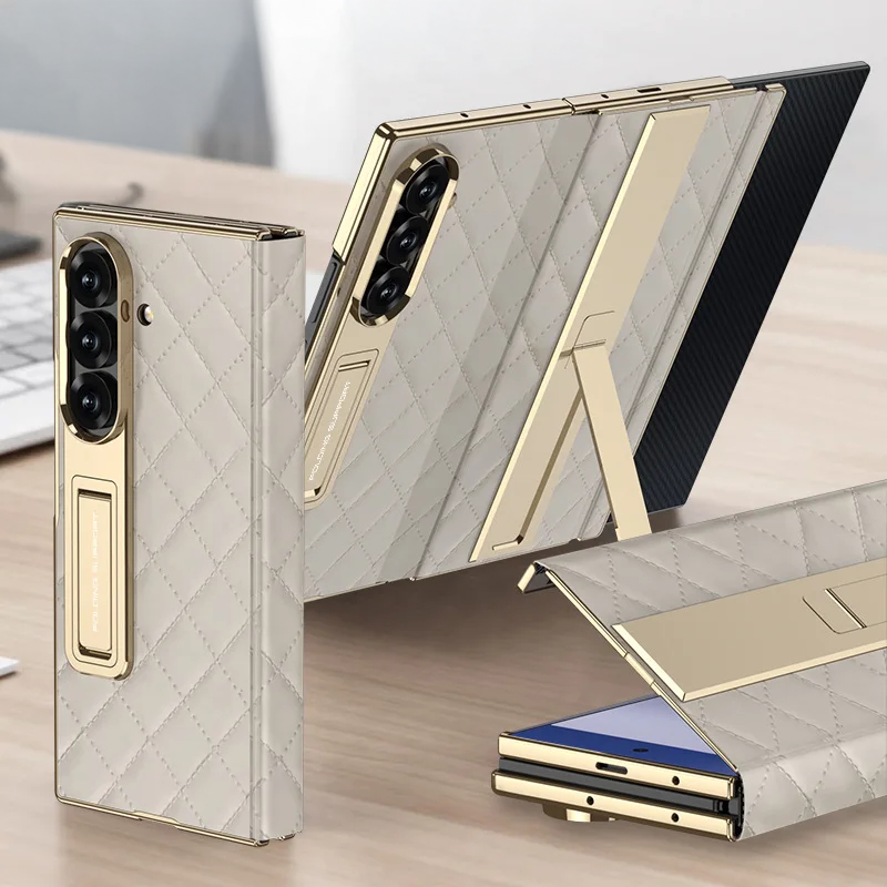 Magnetic Leather Case For Galaxy Z TriFold