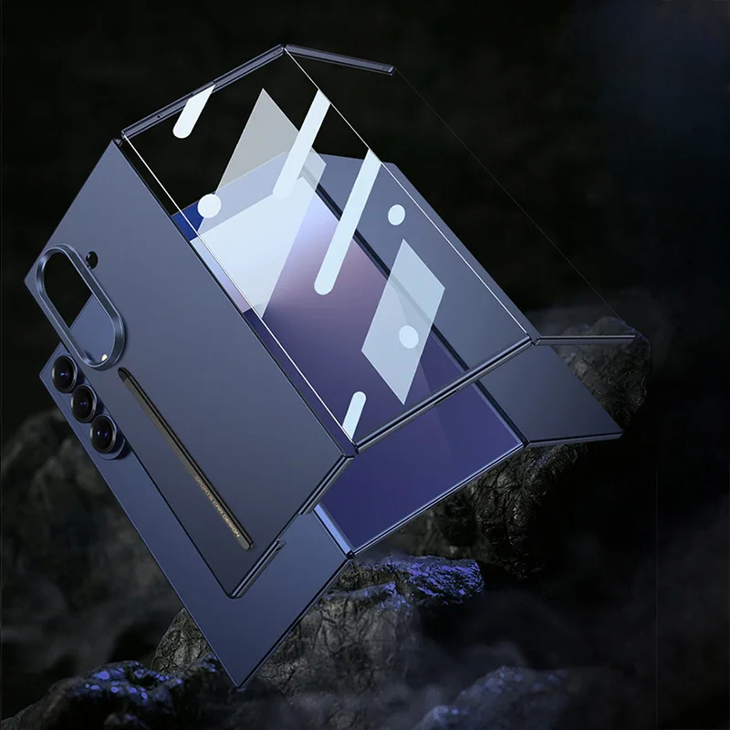 TriFold Armor Glass Case with Hinge Protection
