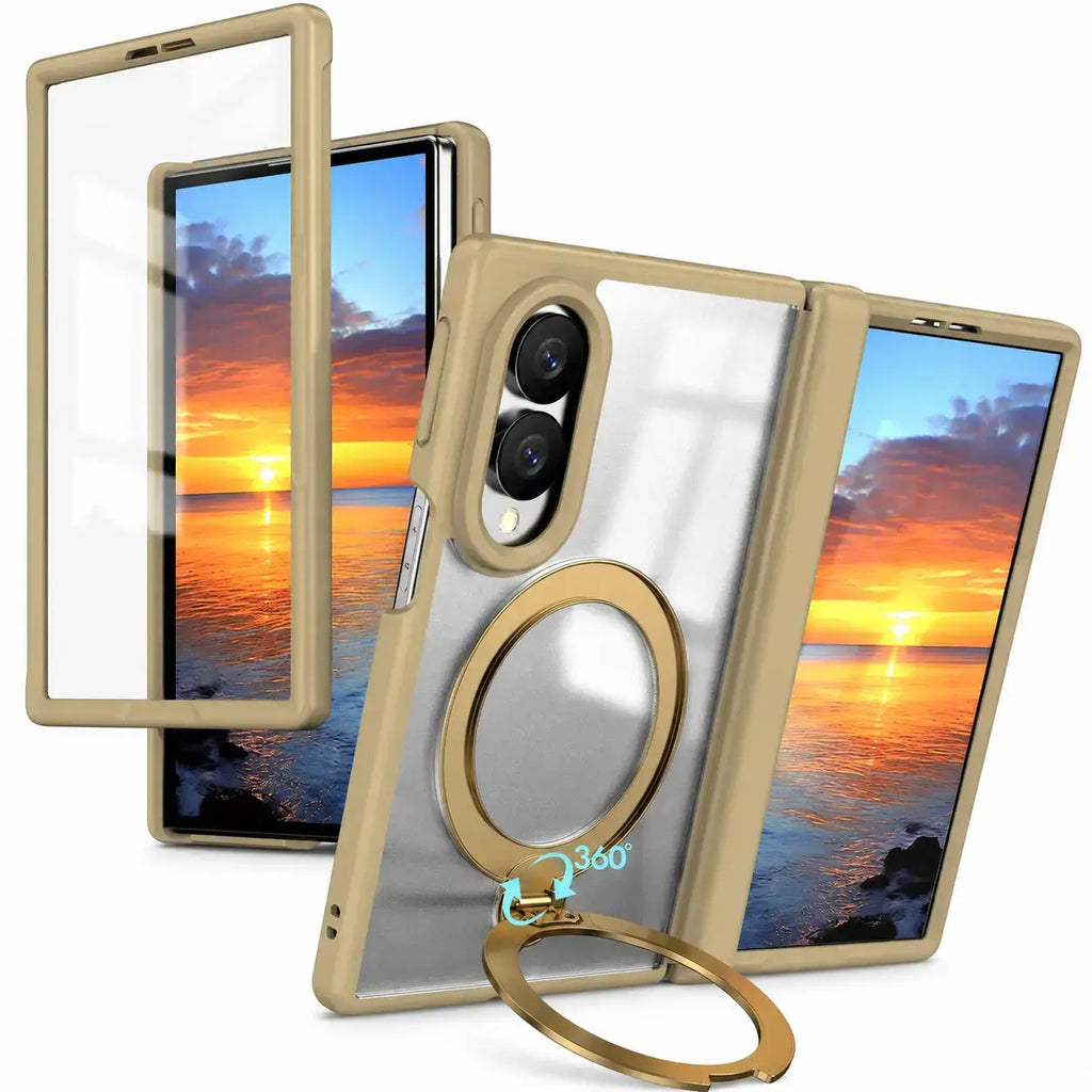 360° Ring Armor Case For Galaxy Z Fold 8 Series