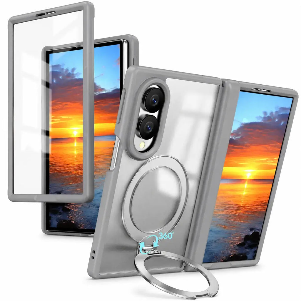360° Ring Armor Case For Galaxy Z Fold 8 Series