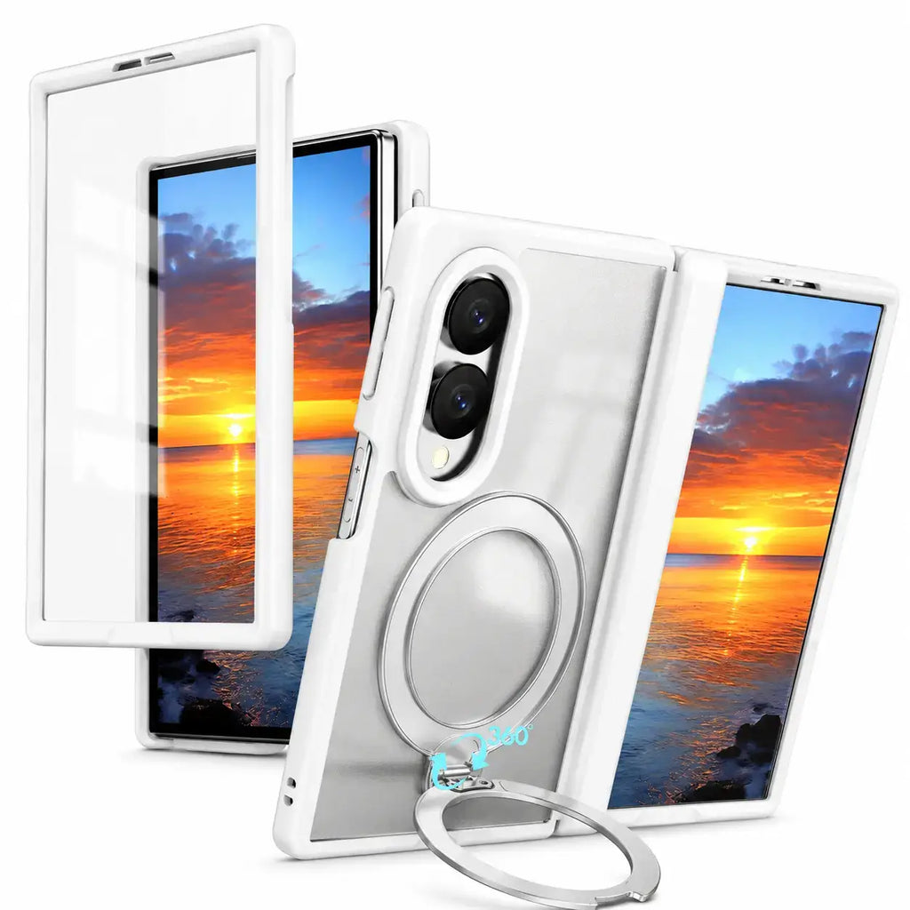 360° Ring Armor Case For Galaxy Z Fold 8 Series