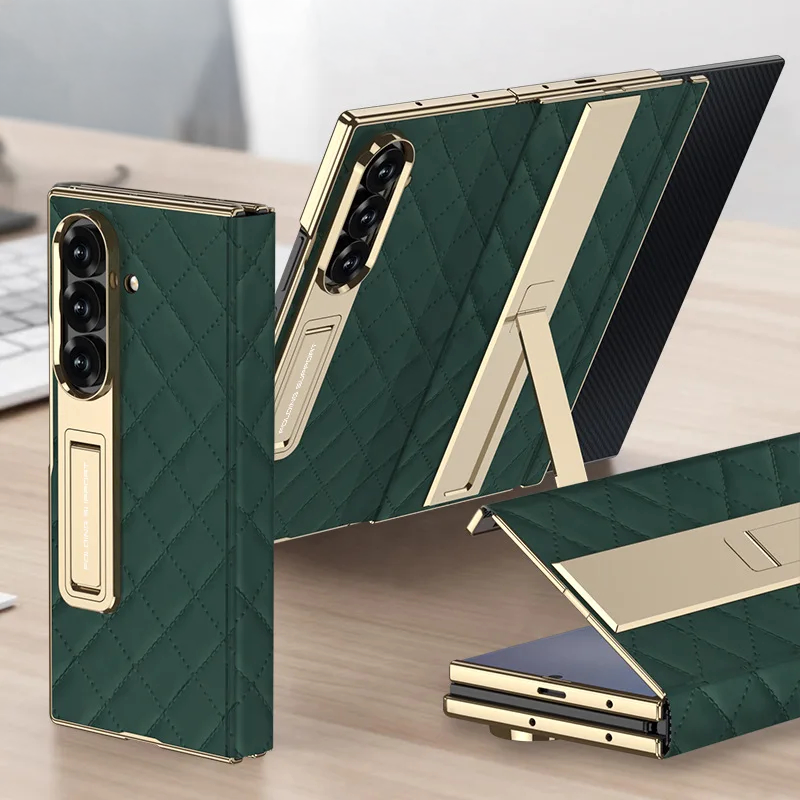 Magnetic Leather Case For Galaxy Z TriFold