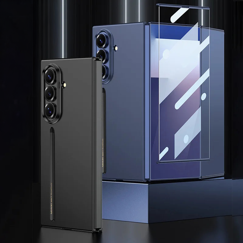 TriFold Armor Glass Case with Hinge Protection