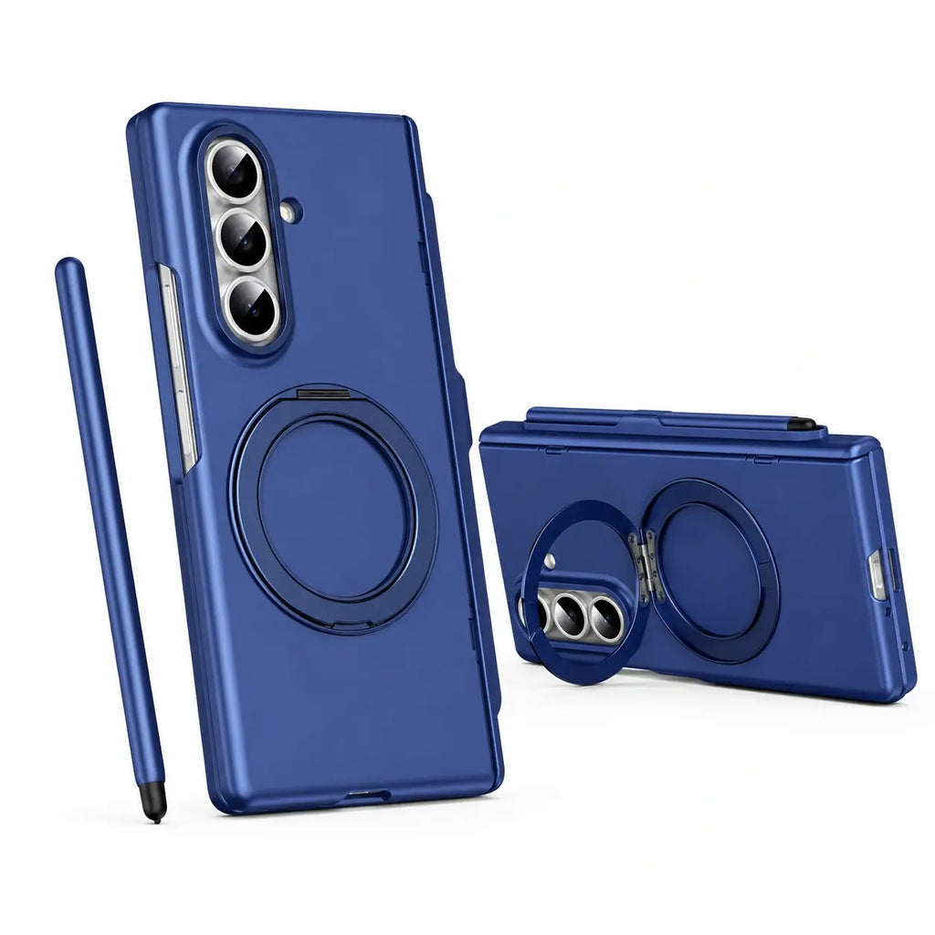 FoldGrip Ring Case with Pen Holder For Galaxy Z Fold Series