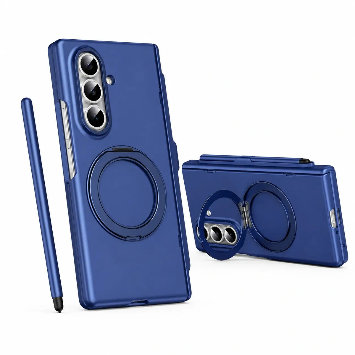 FoldGrip Ring Case with Pen Holder For Galaxy Z Fold Series