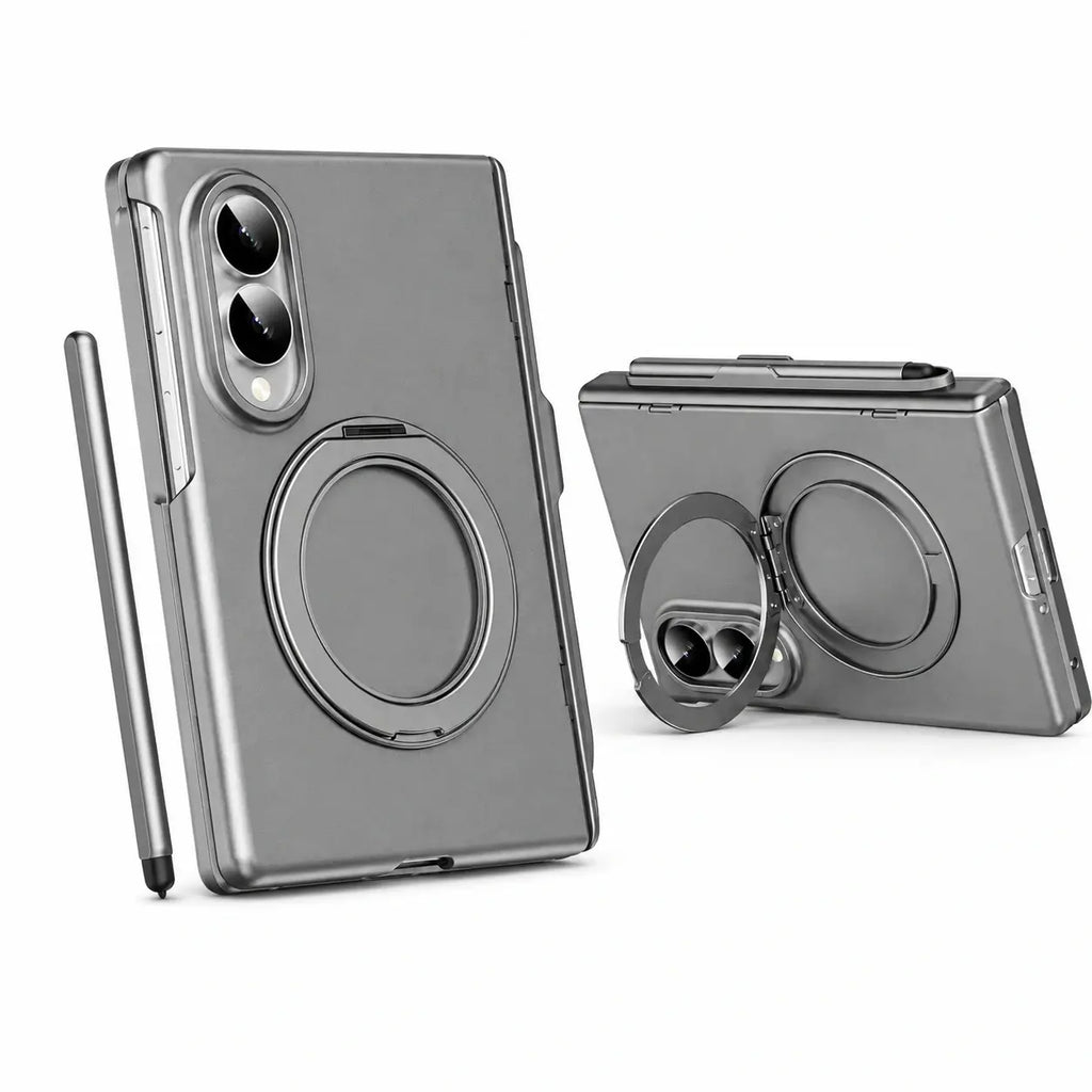 FoldGrip Ring Case with Pen Holder For Galaxy Z Fold Series