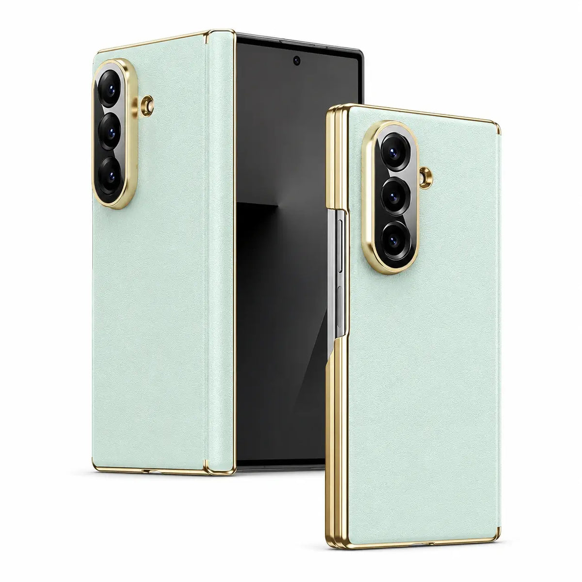 Frostbite Leather Shield For Galaxy Z Fold Series
