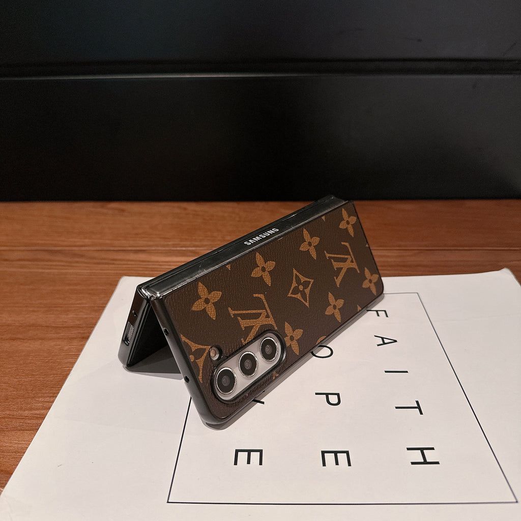 Luxury Monogram Case for Samsung Galaxy Z Fold 7 & Z Fold 6
