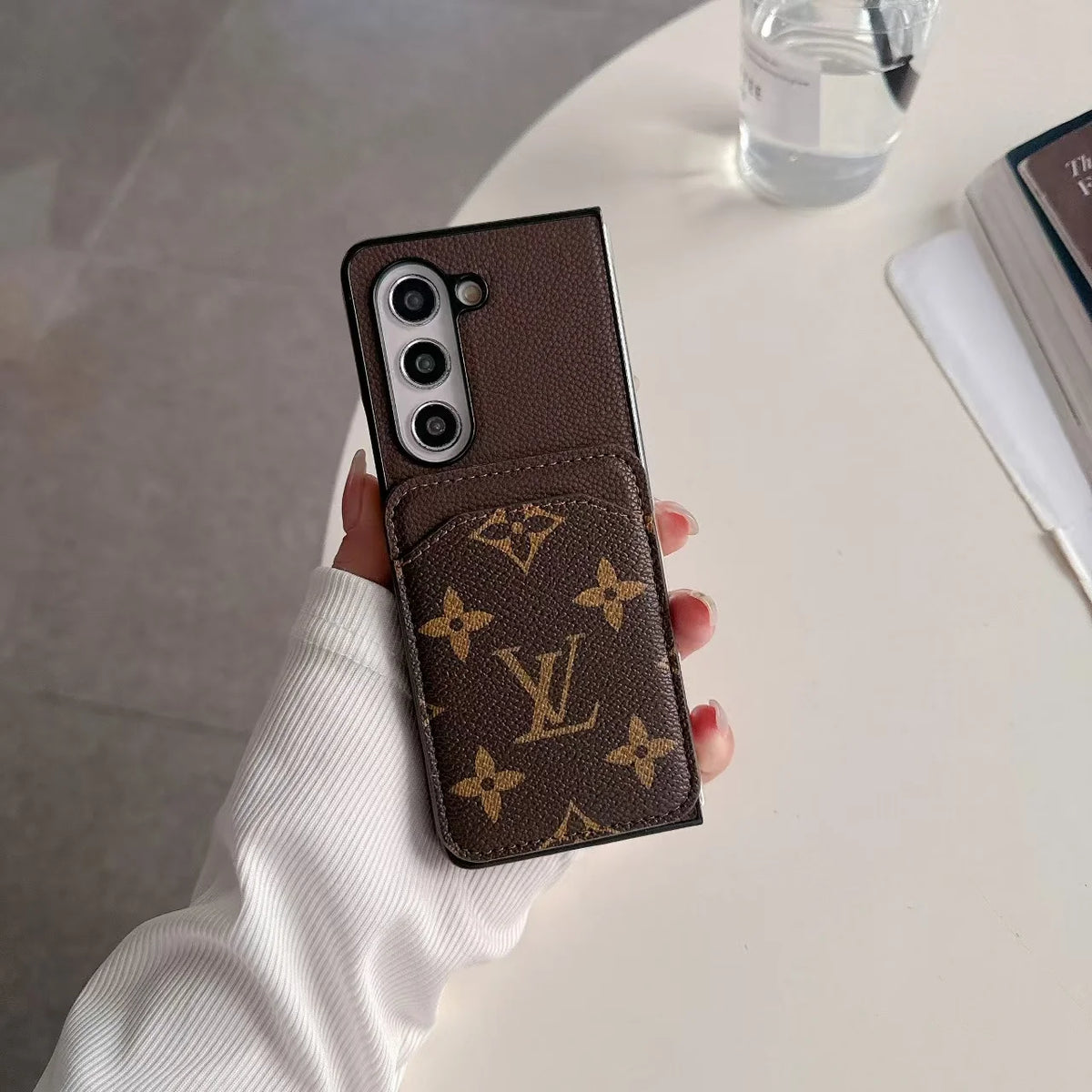 Luxury Card Holder Case for Samsung Galaxy Z Fold 7 & Z Fold 6