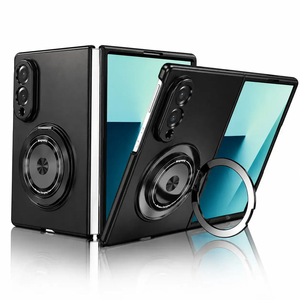 Magnetic Ring Stand Armor Case for Samsung Galaxy Z Fold 8 / 7 / 6