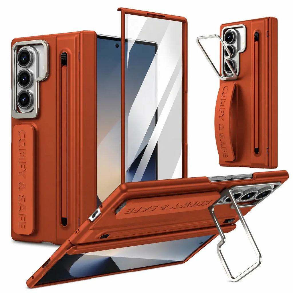 Multi-Angle Stand Case with Pen For Galaxy Z Fold 8