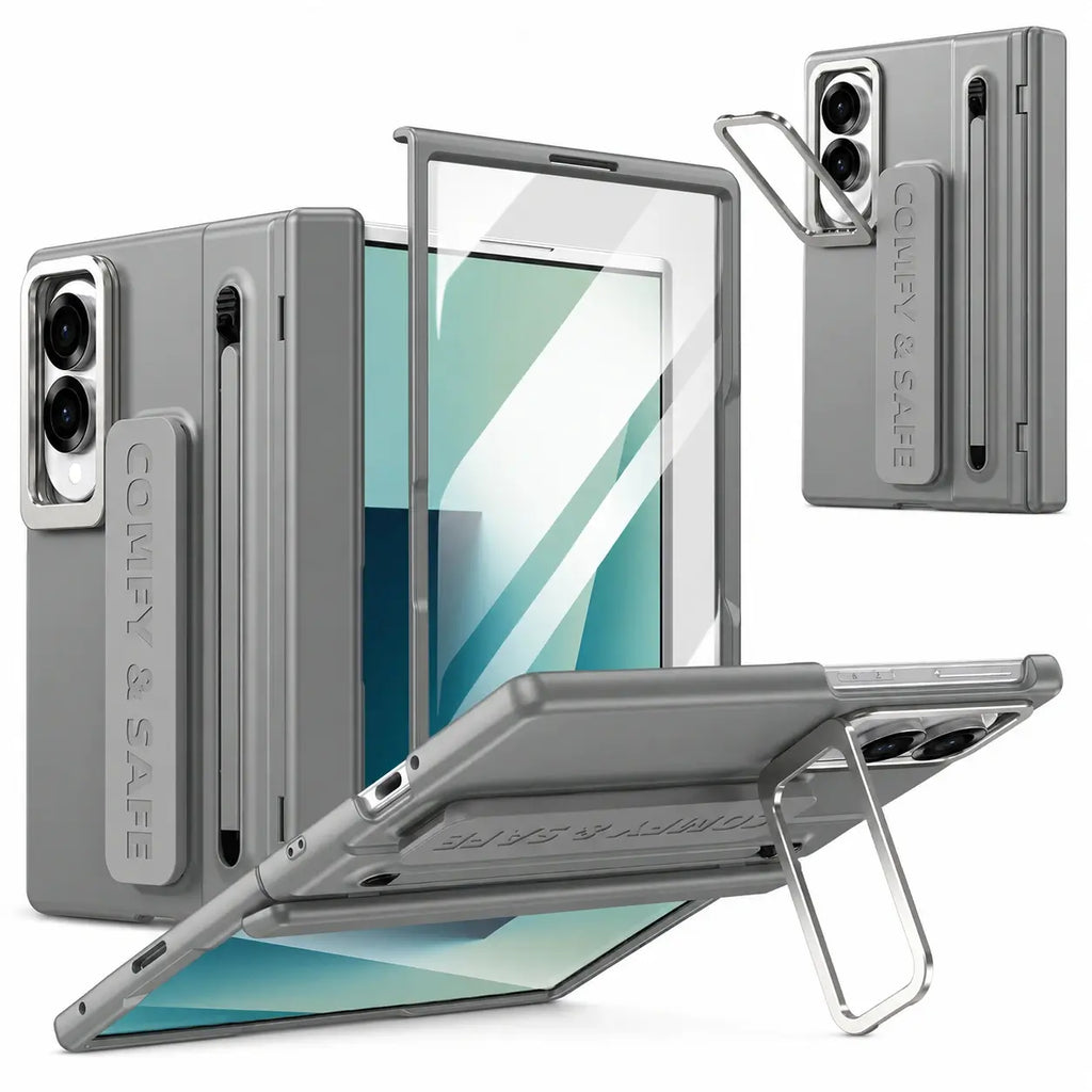 Multi-Angle Stand Case with Pen For Galaxy Z Fold 8