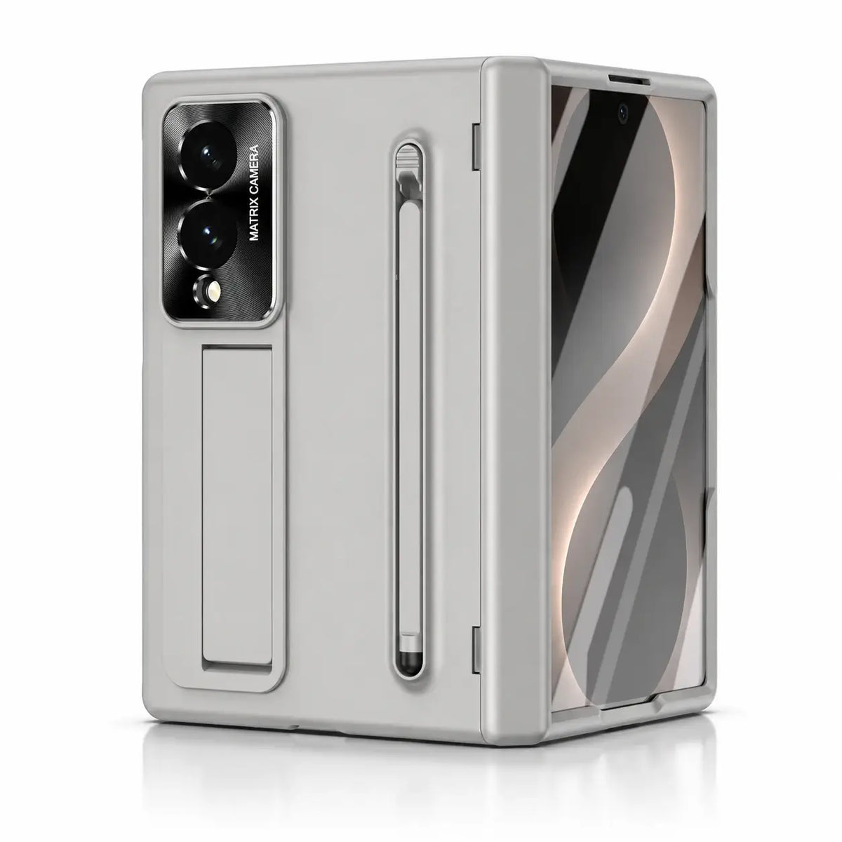 Pen Slot Kickstand Case For Galaxy Z Fold 8 Series