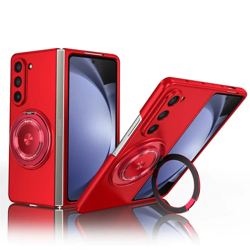Full Protection Magnetic Case with Kickstand for Samsung Galaxy Z Fold 6