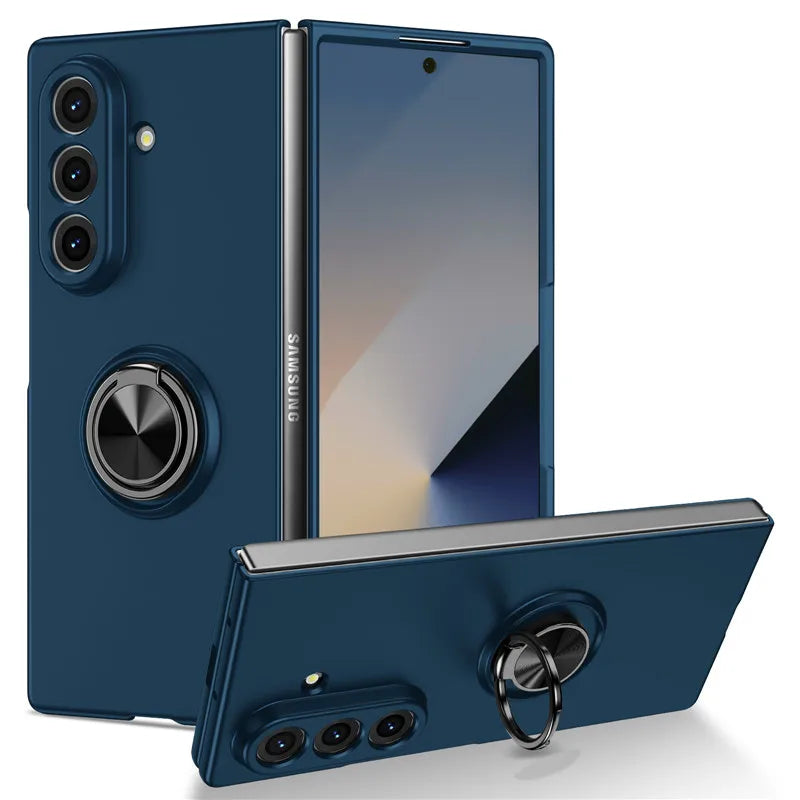 Case with Rotating Ring Kickstand