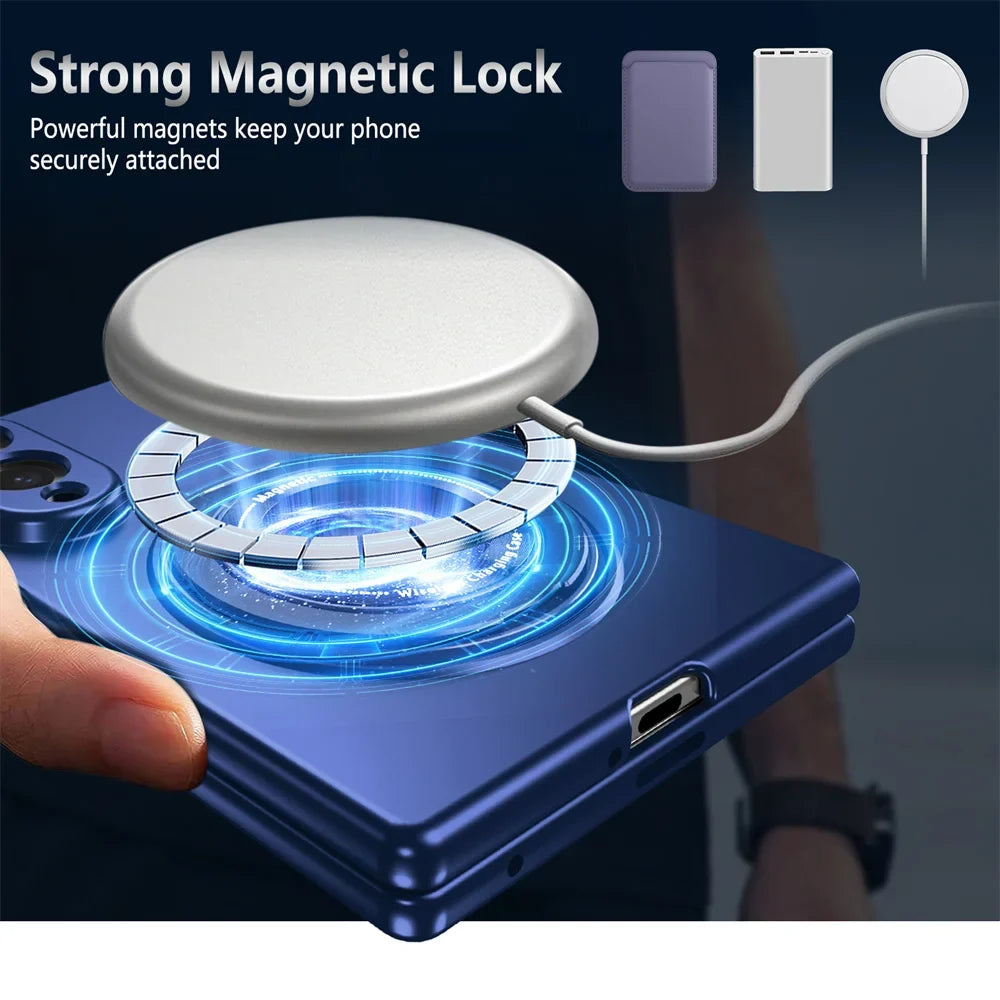 Magnetic Ring Stand Armor For Galaxy Z Fold 8 Series