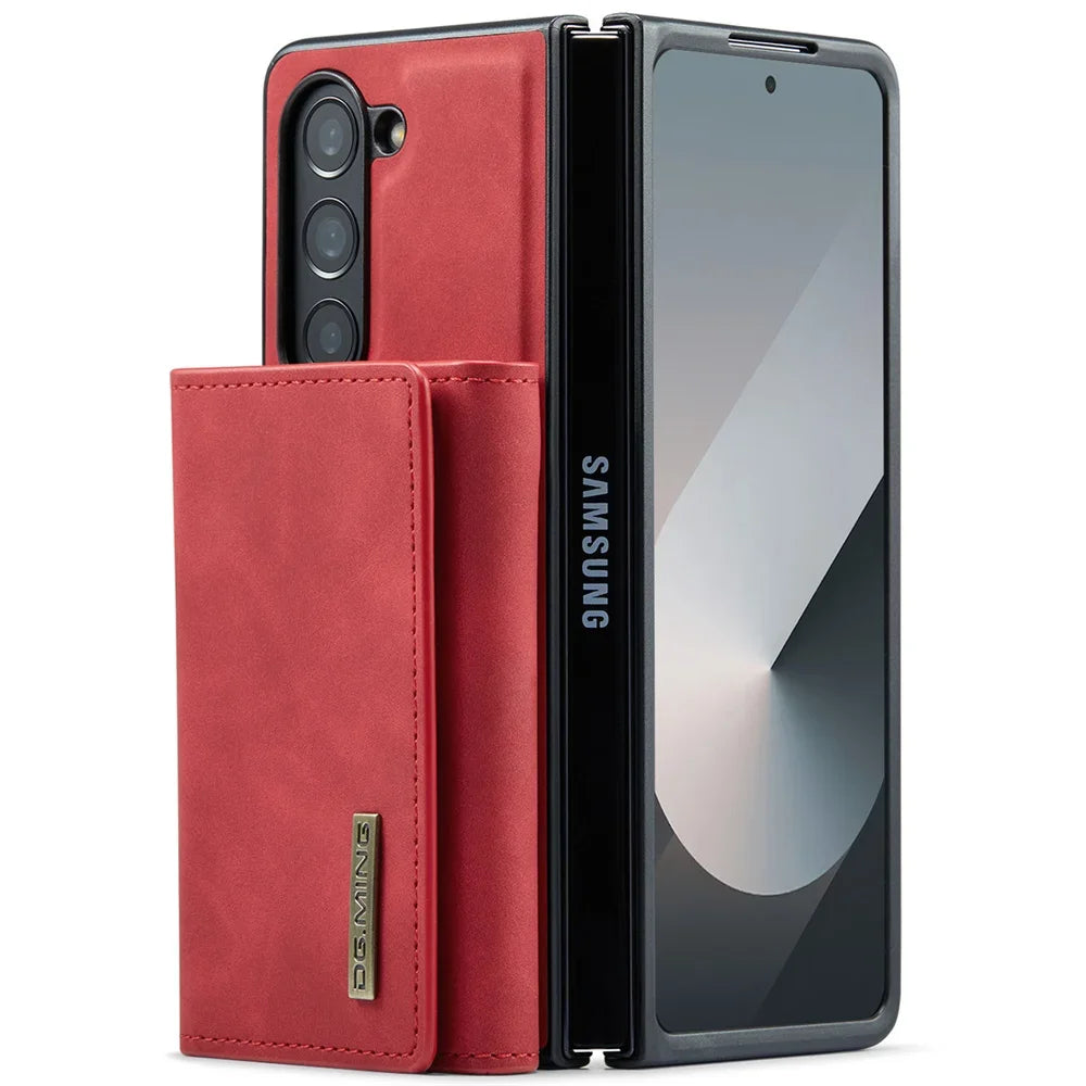 Multi-Card Wallet Leather Case
