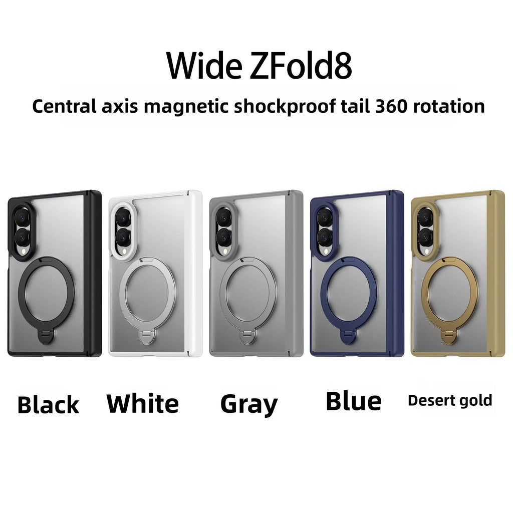 360° Ring Armor Case For Galaxy Z Fold 8 Series