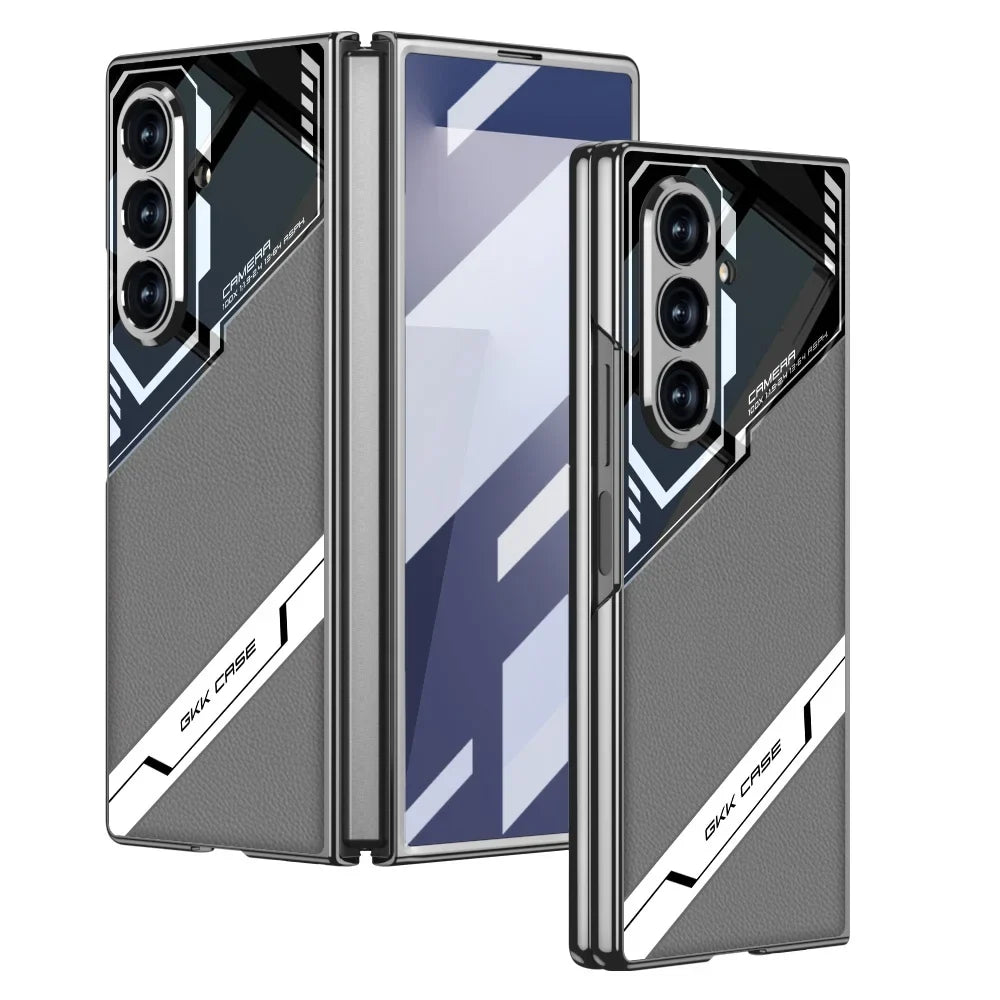Full Protection Leather Case For Z Fold 7