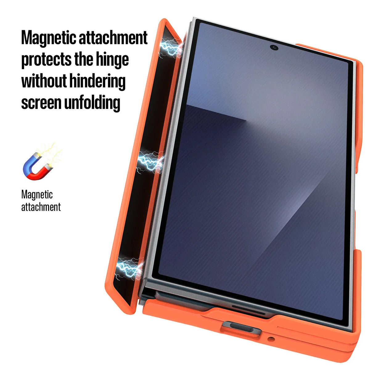 Magnetic Hinge Armor Case For Galaxy Z TriFold