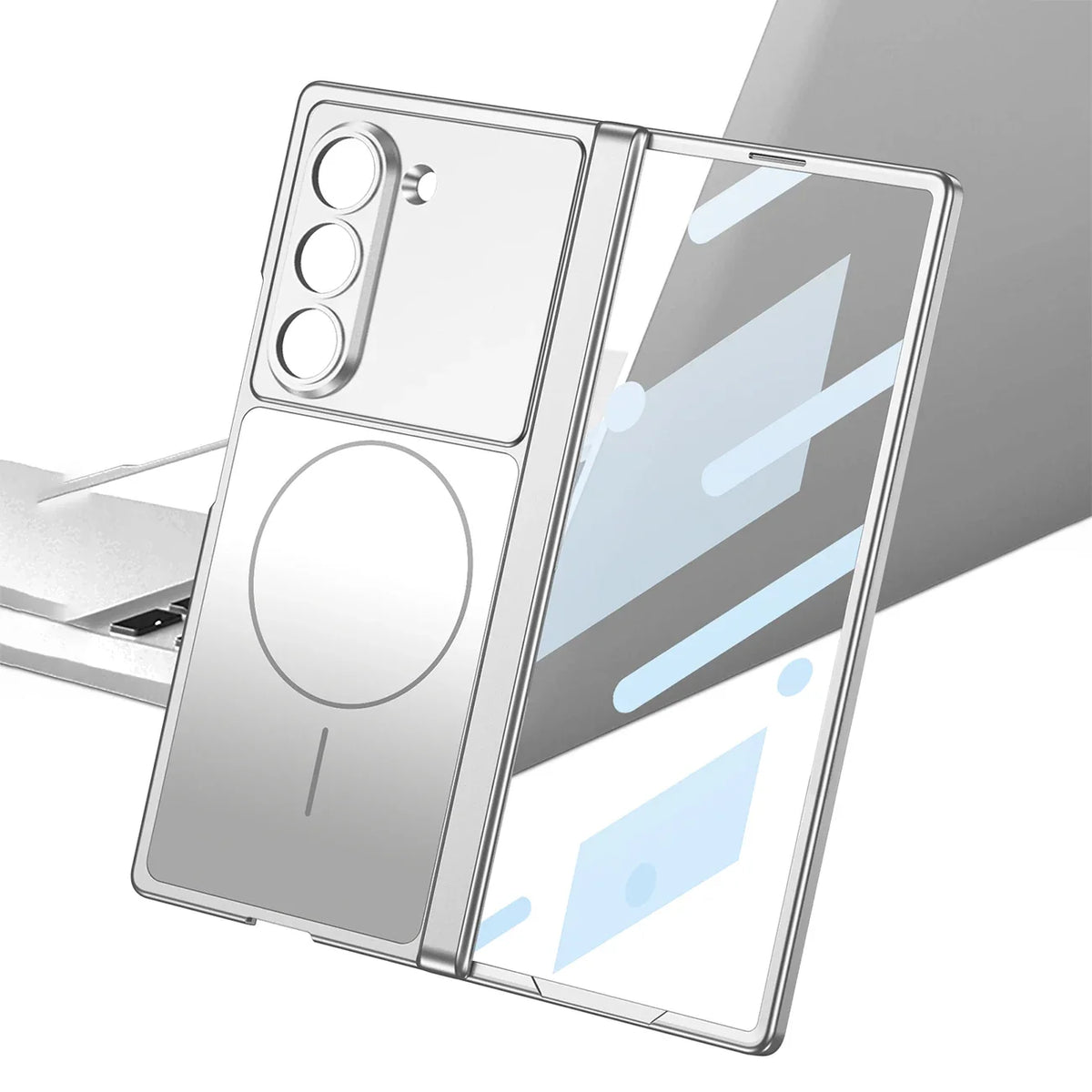Shockproof Magsafe Case with Hinge for Galaxy Z Fold