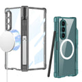 Transparent Shockproof Case with Bracket For Samsung Galaxy Z Fold 6