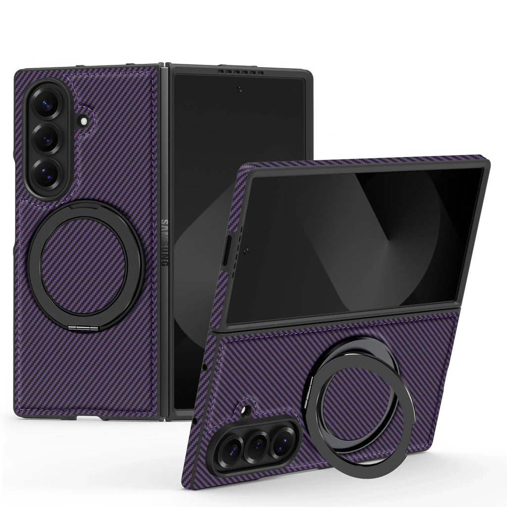 Carbon Fiber Case with Magnetic Ring