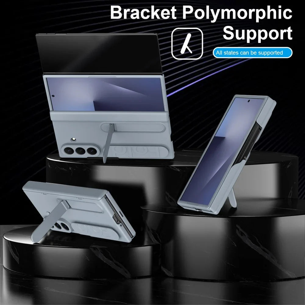 Full Protection Case with Stand & Wristband For Galaxy Z TriFold