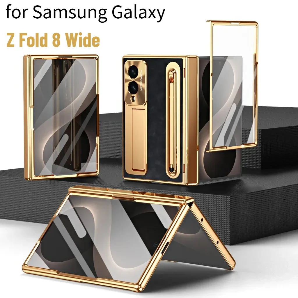 Stylus Stand Armor Case For Galaxy Z Fold Series