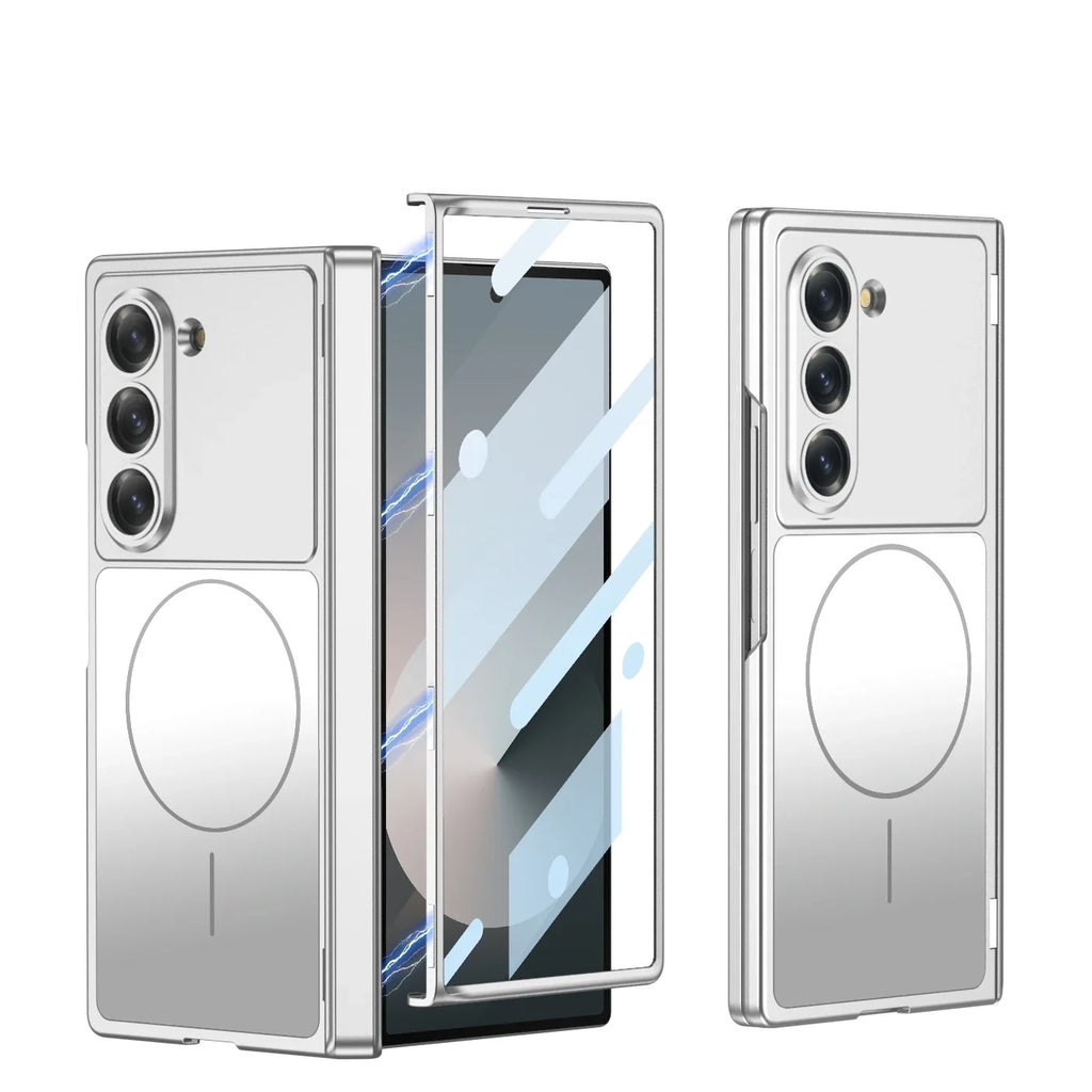 Shockproof Magsafe Case with Hinge for Galaxy Z Fold