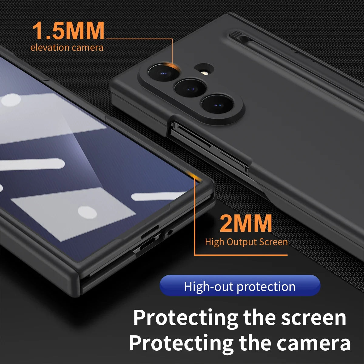 Full Protection Case with Touch Pen For Z TriFold