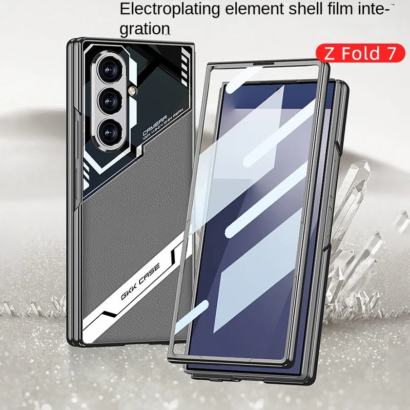 Full Protection Leather Case For Z Fold 7