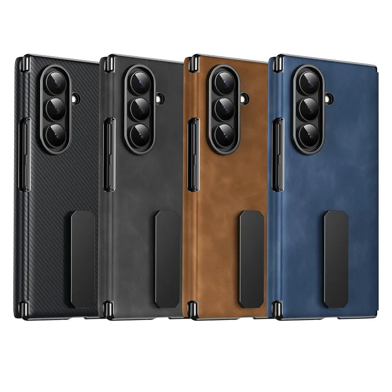 Leather Stand Case For Galaxy Z TriFold
