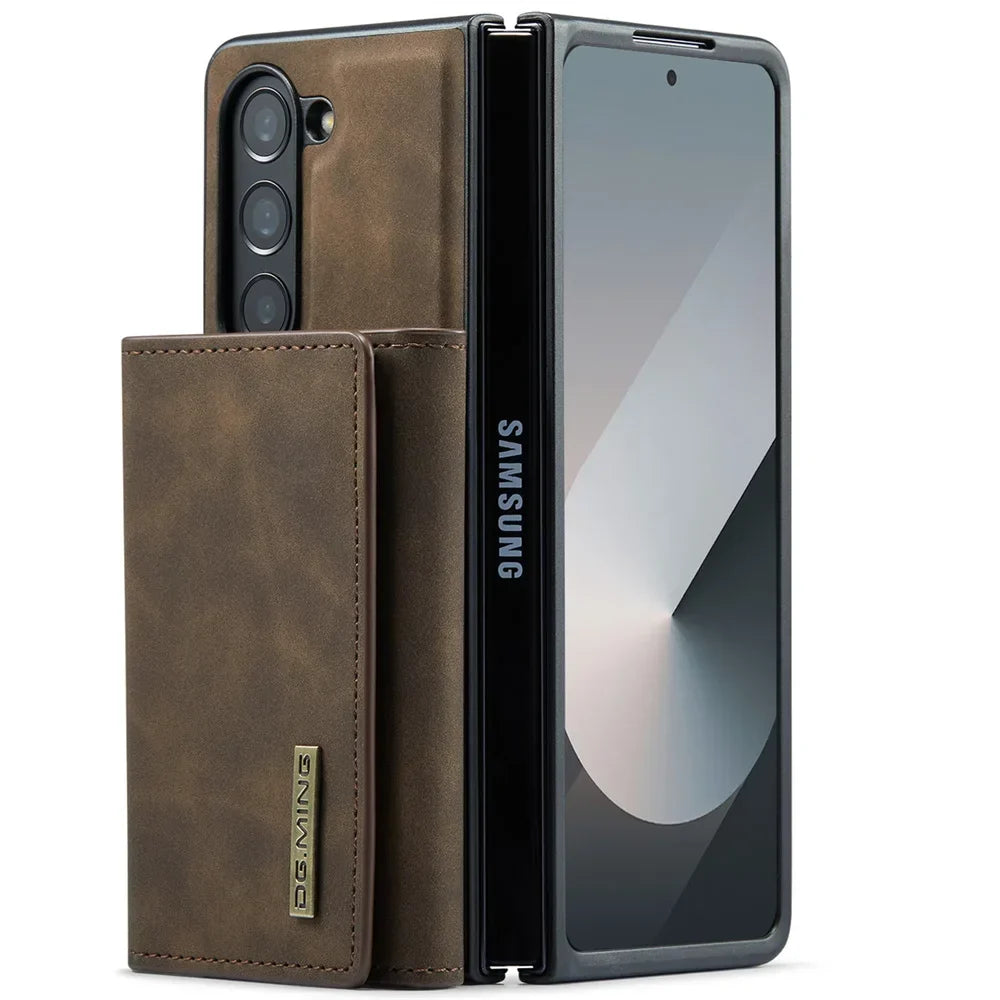 Multi-Card Wallet Leather Case