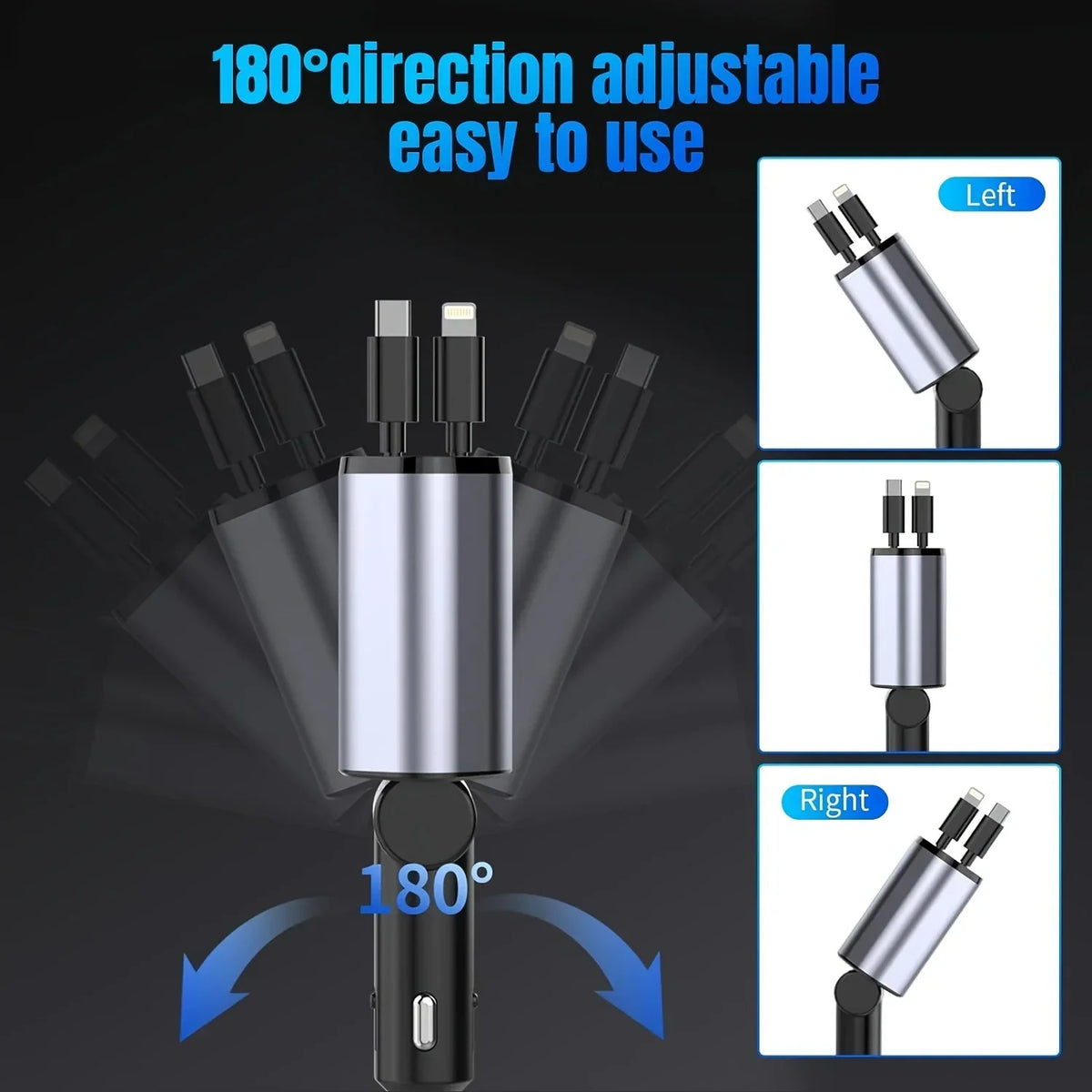 Power Nova – Fast Charging Adapter for Type-C & Lightning Devices