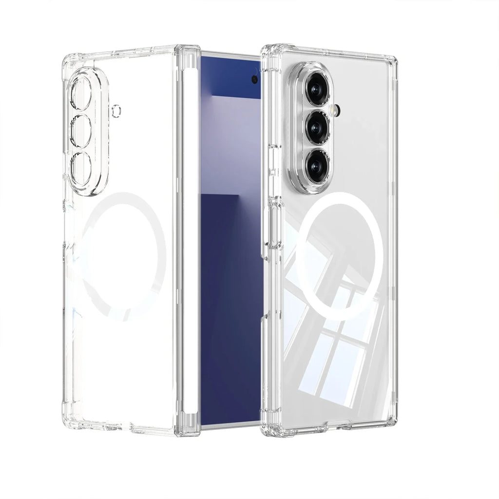 Clear Magnetic Shockproof Case For Z Fold