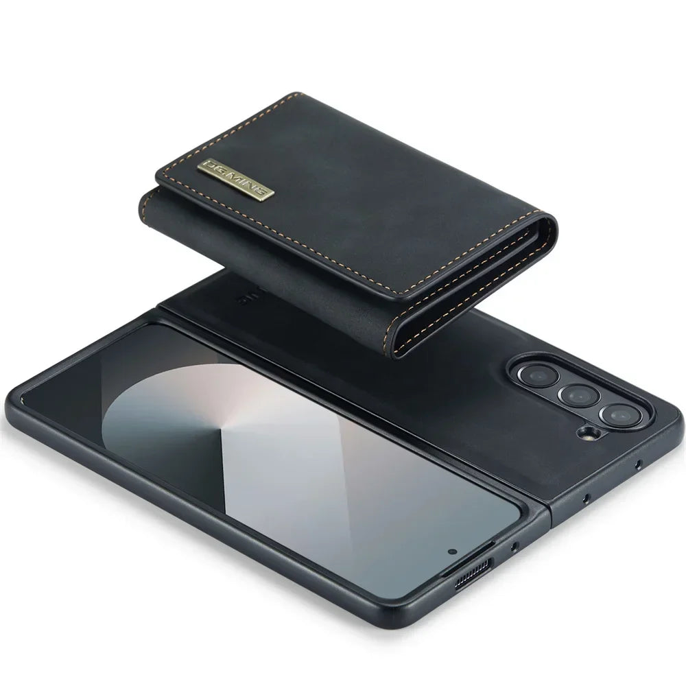 Multi-Card Wallet Leather Case