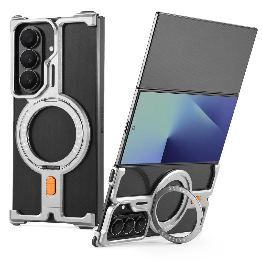 Armor Ring Kickstand Case For Galaxy Z TriFold