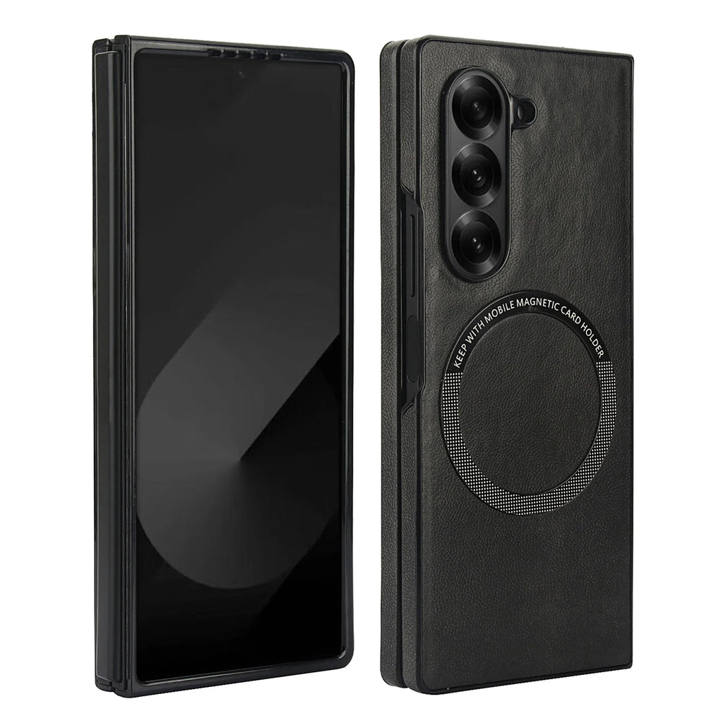 Full Protection Magnetic Leather Case