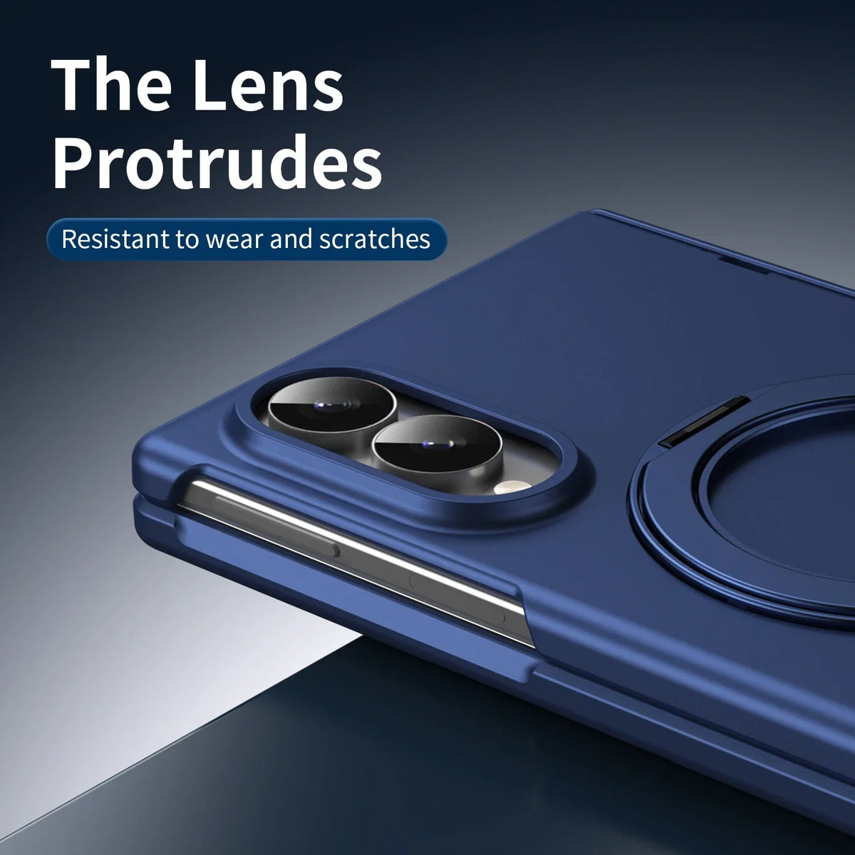 FoldGrip Ring Case with Pen Holder For Galaxy Z Fold Series