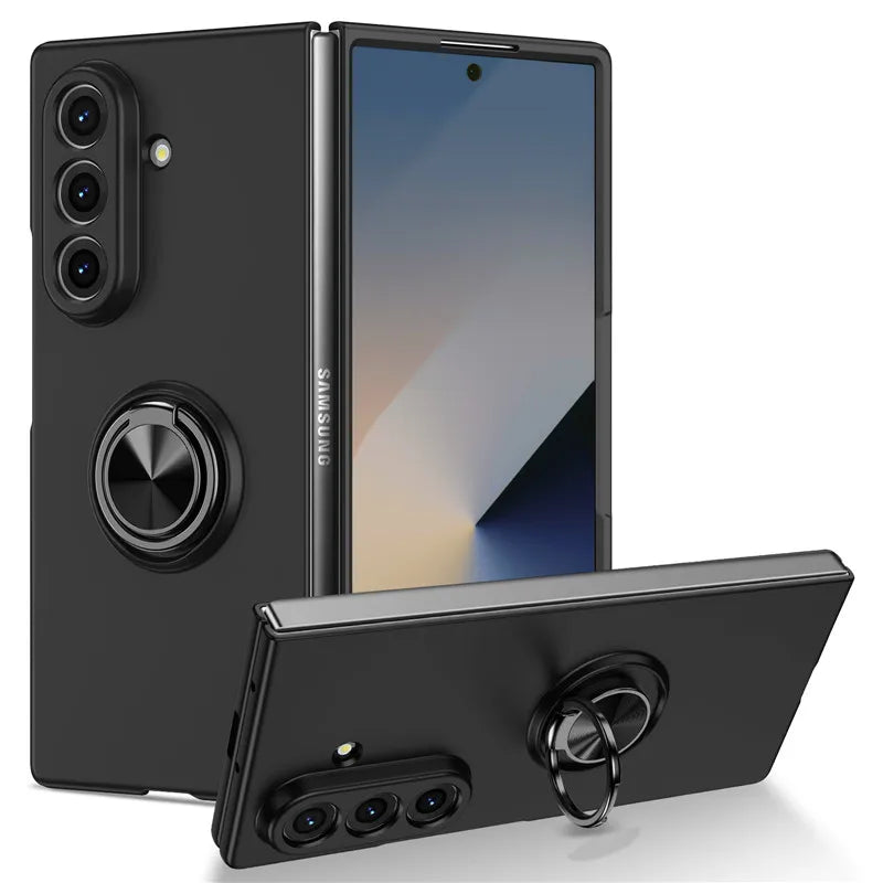 Case with Rotating Ring Kickstand