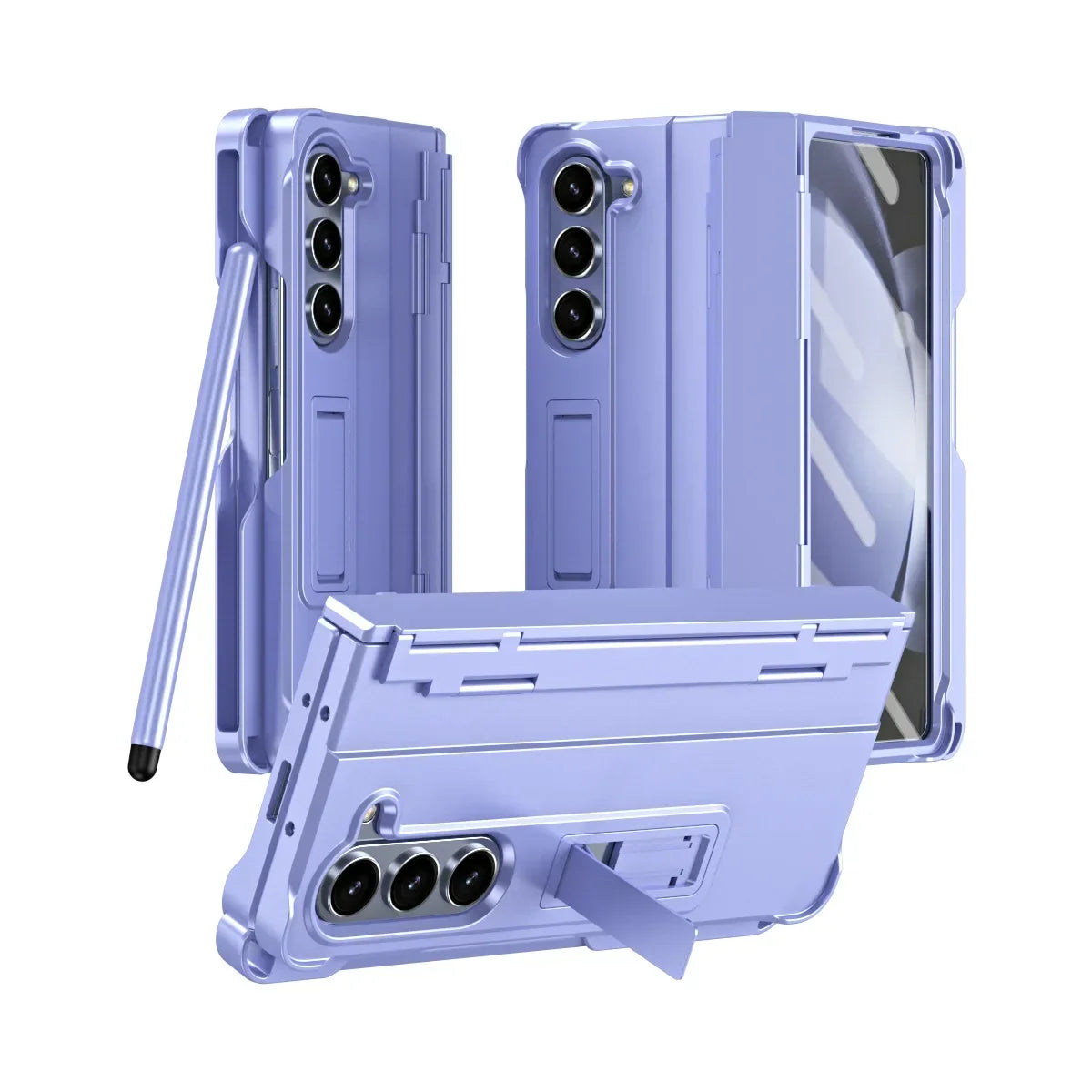 Full Protection Case with Touch Pen & Screen Protector For Samsung Galaxy Z Fold 6