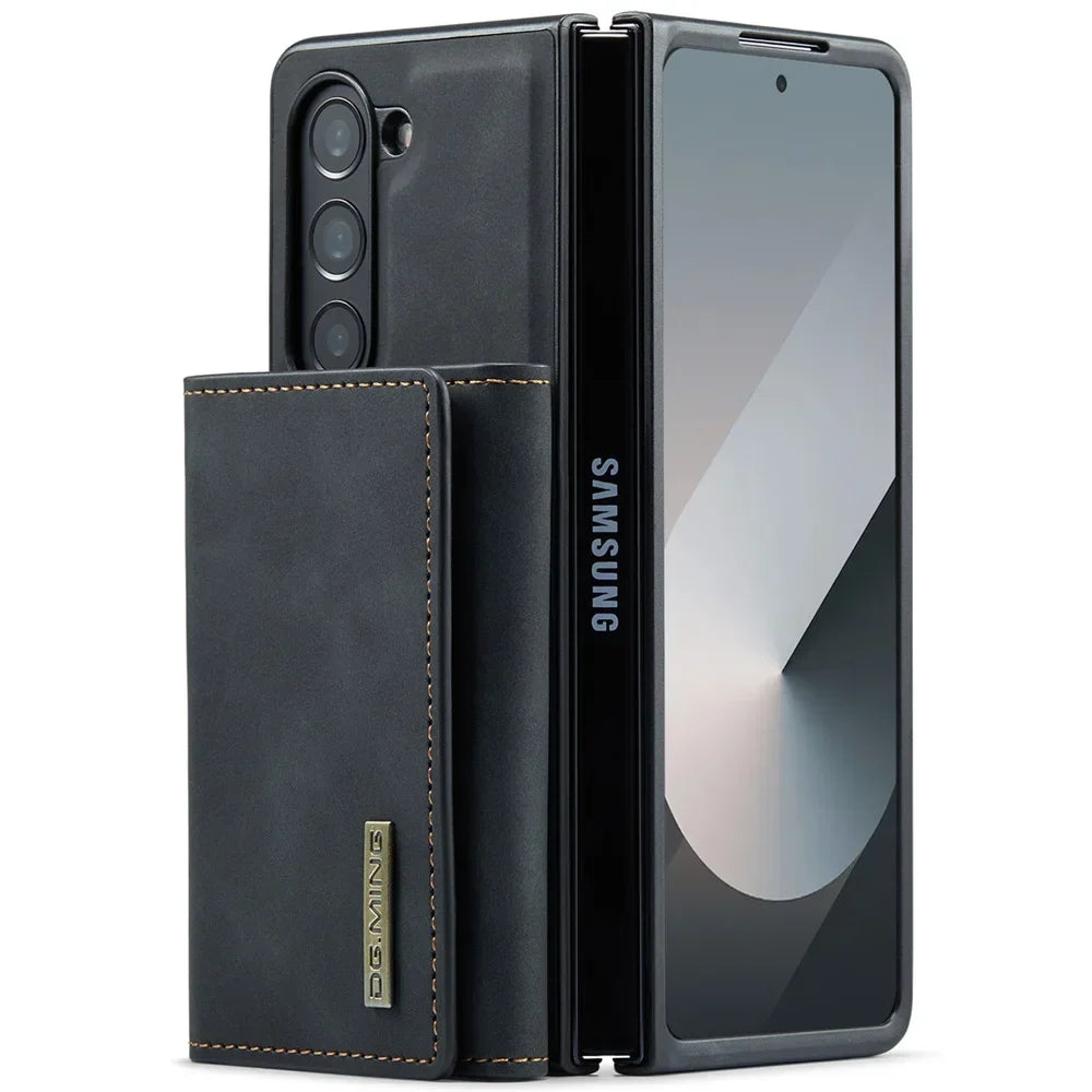 Multi-Card Wallet Leather Case