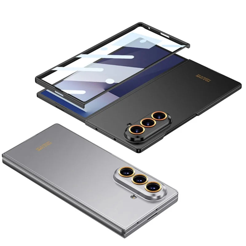 Ultra Slim Matte Case with Front Glass For Galaxy Z Fold