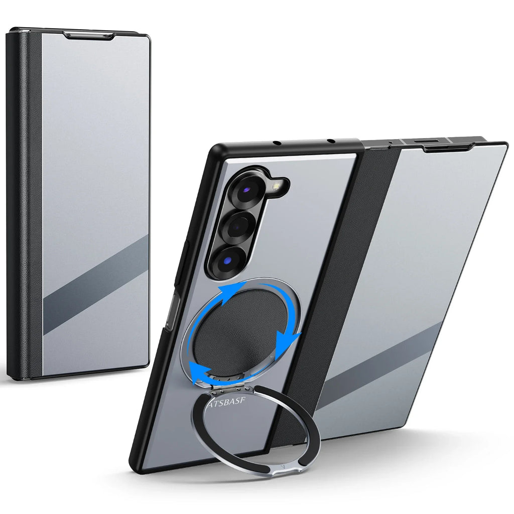 Full Protection Magnetic Ring Stand For Z Fold 7