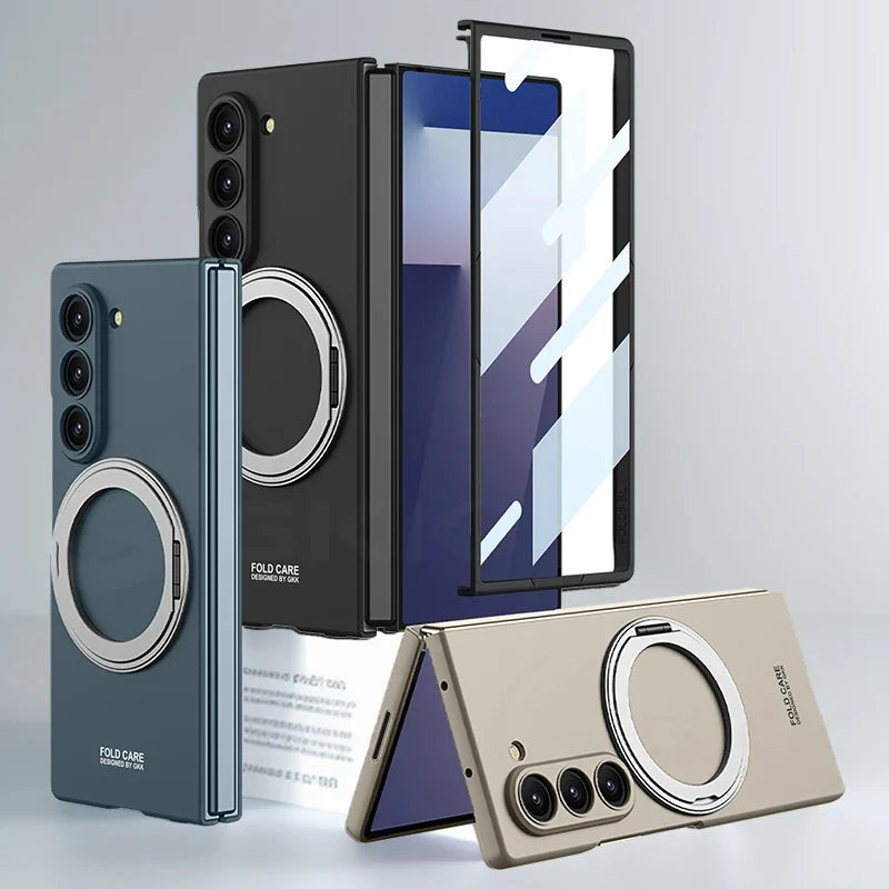 Magnetic Kickstand Ring Case