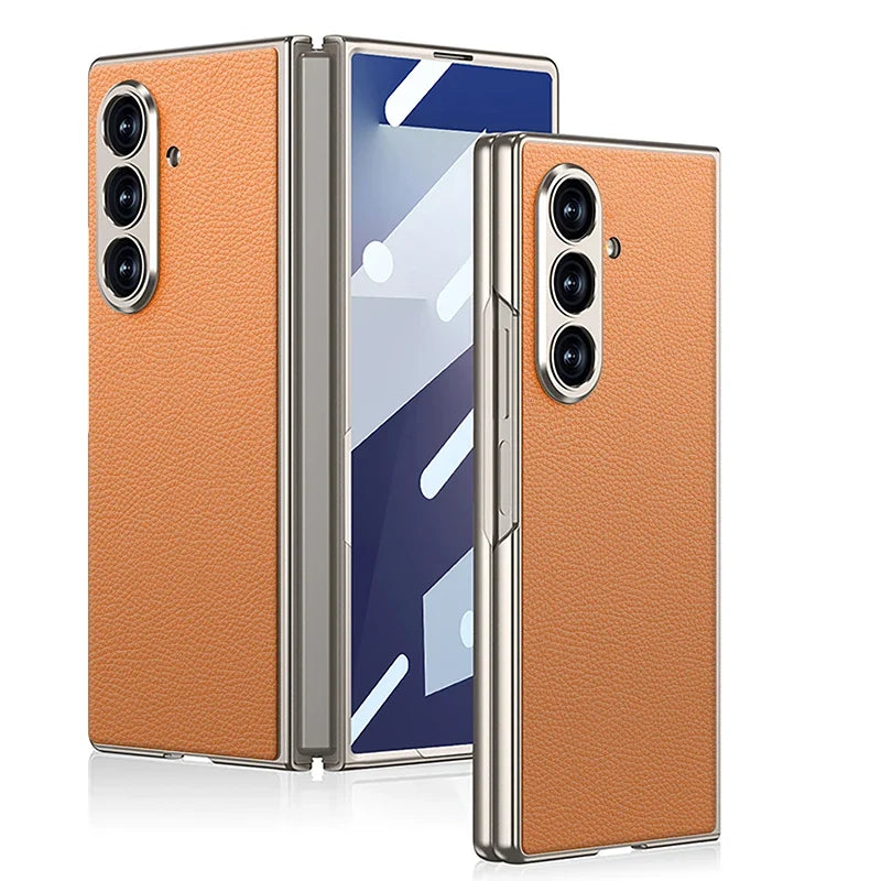 Luxury Leather Case For Z Fold 7