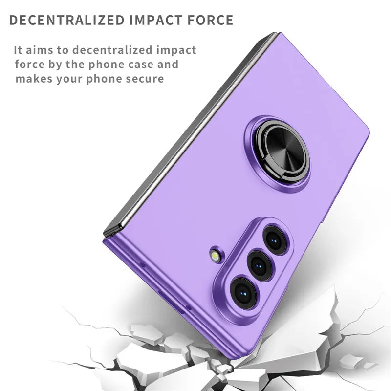 Case with Rotating Ring Kickstand