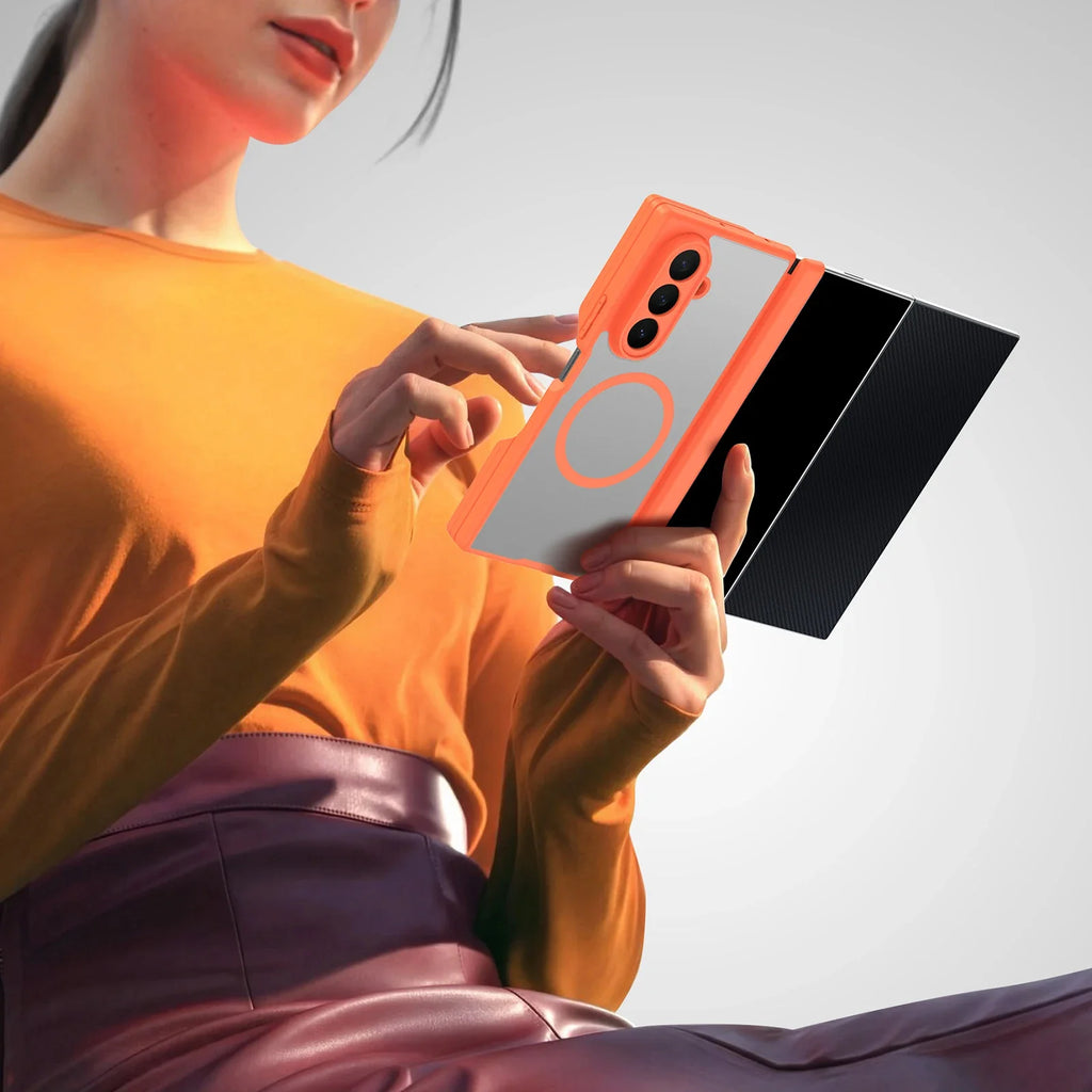 Magnetic Hinge Armor Case For Galaxy Z TriFold
